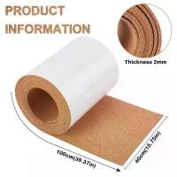 ราคา Chic et Charme แบบพกพา 1 เมตร แผ่นไม้ก๊อกแบบติดเอง หนา 2 มม. จัตุรัส แผ่นไม้ก๊อก กระดานไม้ก๊อก สำหรับบุลิ้นชัก ผนัง เฟอร์นิเจอร์ กระดานข่าว ตกแต่ง DIY (1734288395389011410)