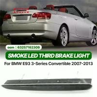 ราคา ไฟเบรค LED สำหรับรถยนต์ไฟท้ายรถ, ไฟเบรคดวงที่สามให้หยุดรถระดับสูงสำหรับ BMW 3 Series E93 CABRIO 2007-2013เลนส์63257162309สีดำ (1734206761101854069)