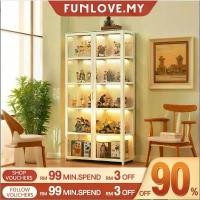 ราคา ตู้เก็บของในตู้โชว์ รุ่นใหม่ มาพร้อมประตูเปิดสองบาน กระจกใส โชว์ด้วยอะคริลิก ตู้เก็บของสำหรับบ้าน ตู้โชว์ทำมือ ขายชั้นวางเด็ก 3 ชั้น กล่องเก็บของแบบพับได้ แข็งแรงทนทาน เสื้อผ้า (1734267565745603691)