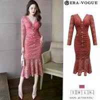 ราคา Eravogue- Women เสื้อผ้า เดรสรัดรูป เดรสยาว เดรสสีชมพู เดรสลูกไม้ เดรสไปงานแต่ง เดรสทำงาน ชุดออกงาน เดรสเซ็กซี่ เดรสเกาหลี เดรสออกงาน เดรสผู้หญิง 20020(S-XL) Lady Clothing (1734248643505194416)