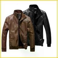 ราคา เสื้อแจ็คเก็ต เสื้อหนัง เสื้อคลุมแขนยาว ใส่ขับมอเตอร์ไซค์Bikerชาย มีซับในรอบตัว (1734067806865884698)