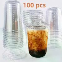 ราคา แก้วกาแฟใช้แล้วทิ้ง 200 ชิ้น (แก้ว 100 ใบ + ฝา 100 ชิ้น) พร้อมฝาดื่มตรง แก้วพลาสติกมีฝาปิด ขนาด 10 ออนซ์/12 ออนซ์/14 ออนซ์/16 ออนซ์ แก้วใส เหมาะสำหรับงานเทศกาล งานแต่งงาน อุปกรณ์ (1733311390807983446)