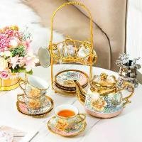 ราคา ชุดชายุโรปวินเทจพร้อมกาต้มน้ำและถ้วย ถาด อลูมิเนียม สี่เหลี่ยม ถุง ห่อไข่ น้ําชารับไหว้ แก้ว มี ไฟ ใน โลตัส ใบตอง ขนาด ใหญ่ (1733870436431333257)