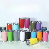 ราคา ใหม่!! แก้ว Yeti เก็บความเย็นได้ 20oz. เครื่องชั่งทำจากสแตนเลสแท้ sus304 ขนาดเหมาะสำหรับพกพาสะดวก พร้อมส่งที่ไทย มีอะไรสอบถามได้เลยนะคะ (1732794206590305811)