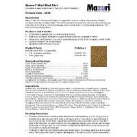 ราคา COD อาหารนกขนาดเล็ก Mazuri® Mini Bird Diet 562A ฟอพัส ริงเน็ค ไคท์ กระตั้ว นกฟิ้นส์ นกกินพืช อาหารนกไก่วัยรุ่นตุรกี อาหาร นก แก้ว 13 ชนิด (1733893266580014299)