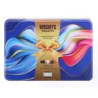 ราคา [Tiktok] New Year Gift Set Hershey's Kisses Gift Tin Assorted Chocolate 76G./Hershey's Nuggets Assorted 224g. (1733959515277264358)