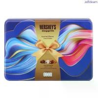 ราคา New Year Gift Set Hersheys Kisses Gift Tin Assorted Chocolate 76g./Hersheys Nuggets Assorted 224g. แนะนำ (1734227221740029051)