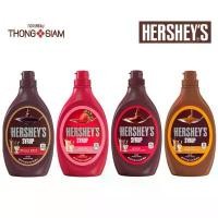 ราคา Hershey's Syrup เฮอร์ชีส์ ไซรัป Chocolate Strawberry Caramel Hershey Special Dark คาราเมลไซรัป 623 g.BBE:08/2026 (1734245528754685829)