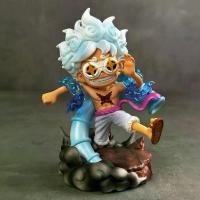 ราคา ONE Monkey D. PIECE Luffy Action Figure Fruit Illusion Glasses Car Desktop (1733761778102797994)