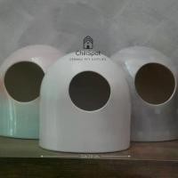 ราคา [ChillSpot] Ceramic Pet House บ้านเซรามิกสำหรับ แพรรีด็อก ชินชิลล่า (1734138470581176163)