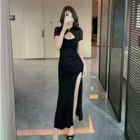 ราคา Unique Design Photo-Ready Dress New Clothes Mesh Stitching Improved Cheongsam Dress Sheath Dress for Women (1733871913212347880)