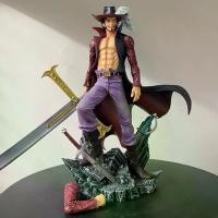 ราคา 28cm ONE PIECE Figures Eagle eye Dracule Mihawk Anime Figure Top War PVC Model Statue Doll Collection Ornaments Toys Gift (1734008175593620570)