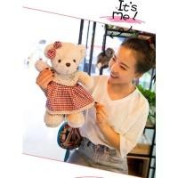 ราคา 【ส่งฟรี】 ตุ๊กตา ตุีกตาหมี doll ตุ๊กตาหมีเท้าจุด ของขวัญวันเกิด ของขวัญคู่รัก 40 ซม. (1733545549886424468)