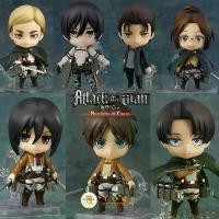 ราคา COD Nendoroid attack on titan GSC 375 Eren Yeager GSC 365 Mikasa GSC 390 Levi Ackerman GSC 775 Erwin Smith GSC 1123 Hange Zoë figure model โมเดล ผ่าพิภพไททัน เอเลน มิคาสะ รีไวล์ เนนโดรอยด์TikTok (1732