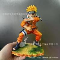 ราคา True One Childhood Naruto with Base Uzumaki Naruto Figurine Statue Model Hand Figure (1734365343311431125)