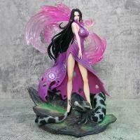ราคา 2025 One Piece Figure Seven Warlords Phantom Empress Boa Hancock Light-Up Statue Scene Model Display (1733098824604288474)