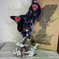 ราคา 2025 Naruto Figure UP Sasuke Akatsuki Organization Uchiha Sasuke Trendy Ornament Anime Figure Model (1733059305469740506)