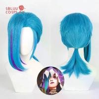 ราคา SBluuCosplay Game LOL Cosplay Arcane Jinx Cosplay Wig (1733494625096467883)