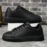 ราคา 2024 New Men's Sneakers White Casual Shoes Fashion Couple Women Platform Flats All Matching Walking Sneakers for Men Board Shoes (1733897890320319861)
