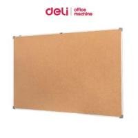 ราคา COD Deli Cork Board, Picture Board, Handmade Board with Hooks, Wall Hanging, 60X45 90X60 90×120 120×180 Cm, Made from Good Quality Cork, Plastic Edge Covered, Corkboard (1733963250822448966)