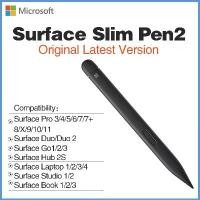 ราคา รองรับปากกา Microsoft Surface Slim Pen 2 สำหรับ Surface Pro 3/4/5/6/7/7+/8/X/9/10/11/12 Surface Go1/2/3 Surface Laptop 1/2/3/4 Surface Book 1/2/3 Surface Studio 1/2 Surface Duo1/2 (1733809864465221142