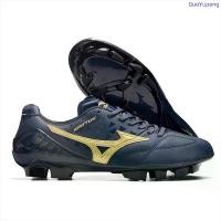 ราคา Mizuno Football Shoes Top Version Soccer Cleats Wave Ignitus Japan MD Men's Navy With Box (1733989499100431723)