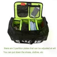 ราคา Snkr Large Capacity Multi-Functional Sneakers Storage Travel Bag Football Basketball Bag Men and Women Sports Gym Bag Sneaker Bag (1734026046177903888)