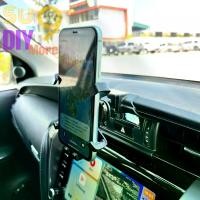 ราคา [จัดส่งทันที] Car Mobile Phone Holder For Toyota FORTUNER 2016-2024 Mounts Bracket GPS Stand Rotatable Support Accessories (1734048943018378267)