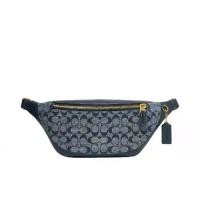 ราคา กระเป๋าคาดอก COACH CG994 WARREN BELT BAG IN SIGNATURE CHAMBRAY (B4DE) (1733780925286025019)