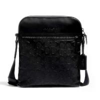 ราคา กระเป๋าสะพายข้าง COACH 4009 HOUSTON FLIGHT BAG IN SIGNATURE LEATHER (QBBK) (1733780952714479419)