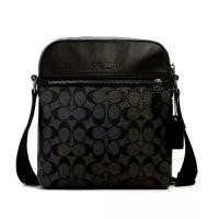 ราคา กระเป๋าสะพายข้าง COACH 4010 HOUSTON FLIGHT BAG IN SIGNATURE CANVAS (QBMI5) (1733780952509220667)