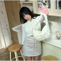 ราคา กระเป๋าก้อนเมฆ แบรนด์เกาหลี Shoopen Soft Quliting Bag (1733842632092845529)