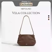 ราคา NEFOUND NF25040 กระเป๋าสะพายรุ่น Vela bag หนัง PU Premium ลูกคุณสุดๆ (1734375314652169257)