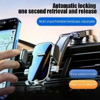 ราคา (COD) Car Phone Holder Stand Dashboard Mount 360° Rotatable Gravity Smartphone Holder With Extension Rod Bracket GPS Support (1733951652668278773)