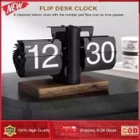 ราคา จัดส่งภายในประเทศไทย Yusat Retro Flip Clock - Flip Clock Vintage Desk Clock Digital Automatic Turning, B-attery Operated Mechanical Desk Clock, Black - Ideal For Home, Office, Ro (1733970756544332875)