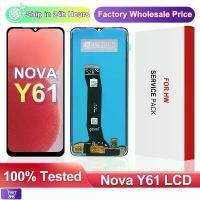 ราคา High qulity For Huawei Nova Y61 LCD EVE-LX9 LX9N Display Frame Touch Panel Digitizer For Huawei Nova Y61 Screen EVE-LX3 LCD (1733838042761561858)