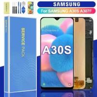 ราคา 6.4" Super AMOLED For Samsung Galaxy A30s LCD Display Touch Screen A30S A307F A307FN LCD Display Replace, with Frame (1733671375441266296)