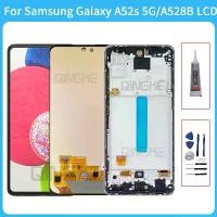 ราคา For Samsung Galaxy A52s 5G LCD SM-A528B Display Touch Screen Digitizer Assembly Replacement For Samsung Galaxy A52S LCD With Frame (1733980736342951682)