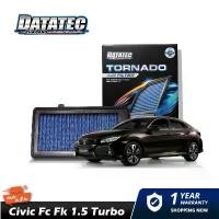 ราคา ขาย กรองอากาศ HONDA Civic FC,FK 1.5 TURBO DATATEC TORNADO AIR FILTER (1733479437025576015)