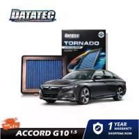 ราคา ♭กรองอากาศ DATATEC TORNADO AIR FILTER กรองผ้า รุ่น HONDA Accord G10 1.5 TURBO 2.0 Hybrid TECH กรองล้างได้ เพิ่ม แรงม้า♟ (1733766164215596457)