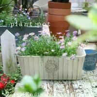 ราคา Plant pots กระถางต้นไม้ตกแต่งสวน สไตล์วินเทจอังกฤษ กระถางพลาสติกยาว (1734011993258624904)