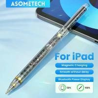ราคา Asometech ปากกาสัมผัสแบบไล่ระดับสีใสสำหรับ Apple pencil 2 iPad iPad iPad Air Pro 11 129 MINI 6ปากกาสไตลัสที่ชาร์จไร้สาย [COD] (1734151929450104093)