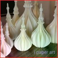 ราคา พุ่มกระดาษ พุ่มรวงผึ้ง i paper art งานไทยปราณีต | ทำพานพุ่มดีไซน์ ทำพุมเงินพุ่มทอง (1734270796167939185)