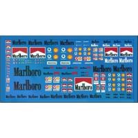 ราคา 【COD】 ดีคอลน้ำ marlboro racing 1/64 model car decal paper ติดได้ทุกยี่ห้อ ทุกสี หมึกรองขาว มาโบโร่ (1733191775597331669)