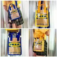 ราคา Ikea paper bag ถุงกระดาษเคลือบอิเกีย SS ยึดรูปแบบเดียวกัน (1732999759904278116)