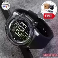 ราคา Certified ProductsSKMEI 1845 watch, 100% authentic [Thailand] free! Steel Box + Manual + Warranty Card + Paper Box + Tag Set Alarm Clock Check Date Countdown Chronograph Digital (1732687086746764707)