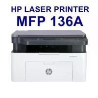 ราคา MONO LASER PRINTER (เครื่องพิมพ์เลเซอร์ขาวดำ) HP LASERJET MFP 136A สินค้ามือ (1734038056982447573)