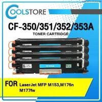 ราคา KritthaPhimthimanan สินค้าขายดี COOLS หมึกเทียบเท่า CF350A/CF350/350A/350/130A/130/HP 130A For Printer HP- M153/M176/M177 (1732510234886571754)