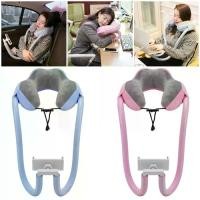 ราคา Cell Phone Holder, Universal Neck Pillow Holder, Lazy Cell Phone Stand with Swan Neck and 360 Degree Rotating Clip, Flexible Tablet Holder for Bed, Compatible with All Smartphones (1733950415925905389