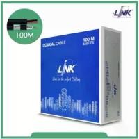 ราคา LINK RG 6/U Cable Black Jacket W/CCA Power Wire ,95% Shield Advanced Grade 100m./ Easy Box CB-0106AWB-1 (1734257098262873583)